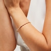 Thumbnail Image 2 of 1.00 CT. T.W. Certified Lab-Grown Diamond Station Bangle in 18K Gold (F/SI2) - 7.25"