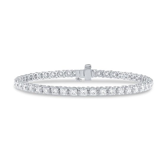4.00 CT. T.W. Diamond Line Bracelet in 18K Gold
