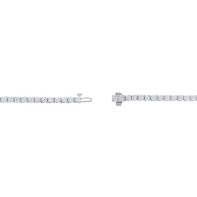 4.00 CT. T.W. Diamond Line Bracelet in 18K Gold