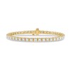 Thumbnail Image 1 of 4.00 CT. T.W. Diamond Line Bracelet in 18K Gold
