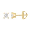 CT. T.W. Princess-Cut Canadian Certified Diamond Solitaire Stud Earrings in 14K Gold (I/I2