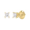 CT. T.W. Princess-Cut Canadian Certified Diamond Solitaire Stud Earrings in 14K Gold (I/I2