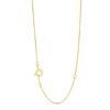 Thumbnail Image 3 of 0.30 CT. T.W. Certified Lab-Grown Diamond Motif Drop Pendant in 18K Gold (F/SI2)