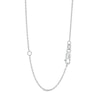 Thumbnail Image 3 of 0.50 CT. Certified Lab-Grown Diamond Solitaire Pendant in 14K White Gold (F/SI2) - 19"