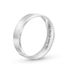 Thumbnail Image 3 of Men's 6.0mm Engravable Wedding Band in Platinum (1 Line)