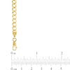 4.7mm Flat Curb Chain Necklace in Solid 14K Gold