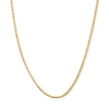 Thumbnail Image 1 of 2.3mm Glitter Rope Chain Necklace in Hollow 10K Gold - 20”
