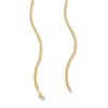 Thumbnail Image 3 of 2.3mm Glitter Rope Chain Necklace in Hollow 10K Gold - 20”