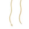 Thumbnail Image 2 of 3.0mm Glitter Rope Chain Necklace in Hollow 10K Gold - 24”