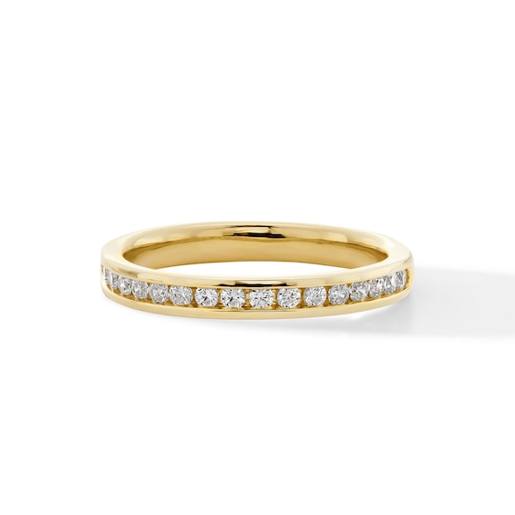 030 CT Tw Certified LabGrown Diamond ChannelSet Anniversary Band