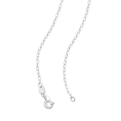 0.23 CT. T.W. Pear-Shaped Multi-Diamond Frame Teardrop Pendant in Sterling Silver