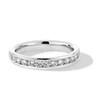 Thumbnail Image 1 of 0.50 CT. T.W. Certified Lab-Grown Diamond Channel-Set Anniversary Band in 14K White Gold (F/VS2)