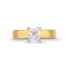 Thumbnail Image 4 of Vera Wang Love Collection 0.95 CT. T.W. Princess-Cut Diamond Solitaire Engagement Ring in 14K Gold