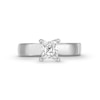 Thumbnail Image 4 of Vera Wang Love Collection 0.95 CT. T.W. Princess-Cut Diamond Solitaire Engagement Ring in 14K White Gold