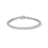 Thumbnail Image 1 of 5.00 CT. T.W. Certified Lab-Grown Diamond Tennis Bracelet in Sterling Silver (F/SI2)