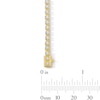 Thumbnail Image 3 of 1.00 CT. T.W. Certified Lab-Grown Diamond Tennis Bracelet in Sterling Silver with 10K Gold Plate (I/SI2)