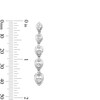 3.00 CT. T.W. Journey Marquise-Cut Certified Lab-Created Diamond Linear Drop Earrings in 10K White Gold (F/VS2)
