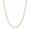 Thumbnail Image 1 of 1.00 CT. T.W. Certified Lab-Grown Diamond Line Necklace in Sterling Silver with 10K Gold Plate (I/SI2)