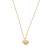 Thumbnail Image 1 of Child’s Mini Puffed Heart Pendant in 10K Gold - 15”