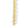 Thumbnail Image 4 of 5.5mm Double Glitter Rope Chain Bracelet in Solid 10K Gold - 8.5”