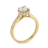 Thumbnail Image 3 of 1.25 CT. T.W. Diamond Frame Engagement Ring in 14K Gold