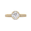 Thumbnail Image 4 of 1.25 CT. T.W. Diamond Frame Engagement Ring in 14K Gold