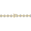 Thumbnail Image 3 of 5.00 CT. T.W. Diamond Bead Necklace in 10K Gold - 20”