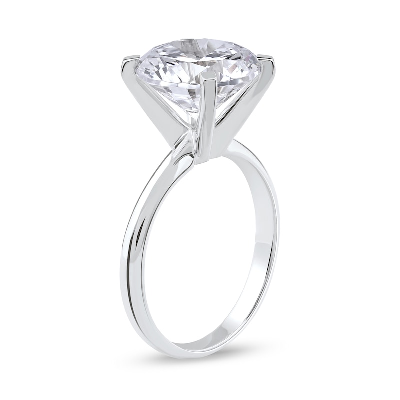 Main Image 2 of 5.00 CT. Certified Lab-Grown Diamond Solitaire Engagement Ring in 14K White Gold (F/SI2)