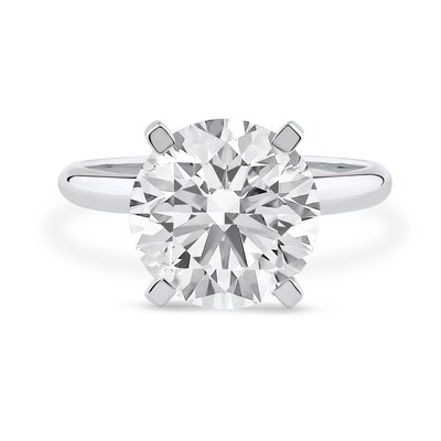 5.00 CT. Certified Lab-Created Diamond Solitaire Engagement Ring in 14K White Gold (F/SI2)