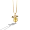 Thumbnail Image 1 of Limor Mindful Jewellery Elements Earth Lemon Quartz and Green Tourmaline Pendant in Sterling Silver with 24K Gold Plate