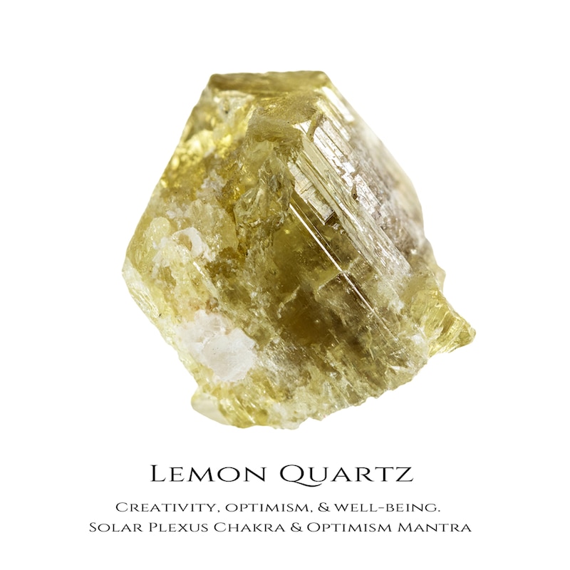 Main Image 2 of Limor Mindful Jewellery Elements Earth Lemon Quartz and Green Tourmaline Pendant in Sterling Silver with 24K Gold Plate