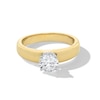 Thumbnail Image 1 of 1.10 CT. T.W. Diamond Solitaire Wide Band Engagement Ring in 14K Gold
