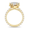 Thumbnail Image 4 of Enchanted Star Belle 3.80 CT. T.W. Certified Lab-Grown Diamond Rose Engagement Ring in 14K Gold (F/VS2)