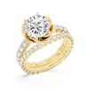 Thumbnail Image 6 of Enchanted Star Belle 3.80 CT. T.W. Certified Lab-Grown Diamond Rose Engagement Ring in 14K Gold (F/VS2)