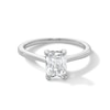 Thumbnail Image 1 of 1.60 CT. T.W. Radiant-Cut Certified Lab-Grown Diamond Solitaire Engagement Ring in 14K White Gold (F/VS2)