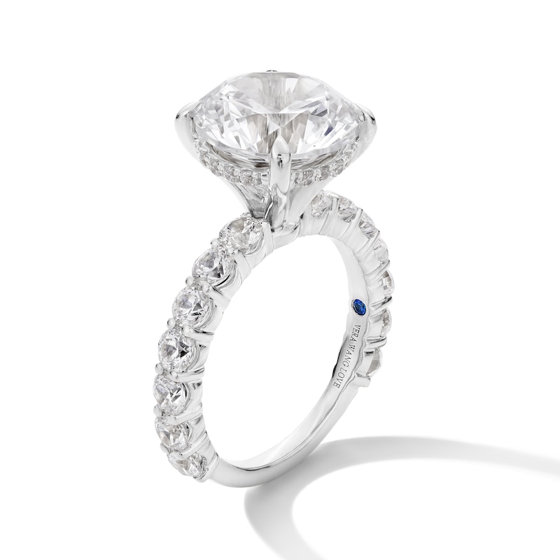 Main Image 3 of Vera Wang Love Collection 6.45 CT. T.W. Certified Lab-Grown Diamond Engagement Ring in 14K White Gold (F/VS2)