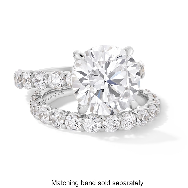 Main Image 4 of Vera Wang Love Collection 6.45 CT. T.W. Certified Lab-Grown Diamond Engagement Ring in 14K White Gold (F/VS2)