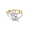 Thumbnail Image 1 of Vera Wang Love Collection 3.45 CT. T.W. Pear-Shaped Certified Lab-Grown Diamond Engagement Ring in 14K Gold (F/VS2)
