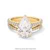 Thumbnail Image 5 of Vera Wang Love Collection 3.45 CT. T.W. Pear-Shaped Certified Lab-Grown Diamond Engagement Ring in 14K Gold (F/VS2)