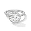 Thumbnail Image 1 of Vera Wang Love Collection 3.69 CT. T.W. Certified Lab-Grown Diamond Frame Engagement Ring in 14K White Gold (F/VS2)