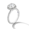 Thumbnail Image 2 of Vera Wang Love Collection 3.69 CT. T.W. Certified Lab-Grown Diamond Frame Engagement Ring in 14K White Gold (F/VS2)