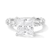 Thumbnail Image 1 of Vera Wang Love Collection 5.45 CT. T.W. Princess-Cut Certified Lab-Grown Diamond Engagement Ring in 14K White Gold