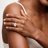 Thumbnail Image 2 of Vera Wang Love Collection 5.45 CT. T.W. Princess-Cut Certified Lab-Grown Diamond Engagement Ring in 14K White Gold