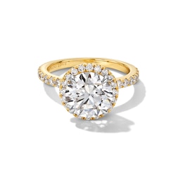 Vera Wang Love Collection 3.69 CT. T.W. Certified Lab-Grown Diamond Frame Engagement Ring in 14K Gold (F/VS2)