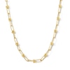 Thumbnail Image 1 of 4.6mm Stirrup Chain Necklace in Hollow 14K Gold