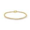 1.00 CT. T.W. Certified Lab-Created Diamond Tennis Bracelet in Sterling Silver with 10K Gold Plate (F/SI2)