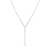 Thumbnail Image 1 of Shooting Star 1.00 CT. T.W. Certified Lab-Grown Diamond "Y" Necklace in Sterling Silver (F/VS2)