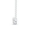 Thumbnail Image 2 of Shooting Star 0.50 CT. T.W. Journey Certified Lab-Grown Diamond Bypass Necklace in 10K White Gold (F/VS2)