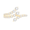 Thumbnail Image 2 of Shooting Star 0.70 CT. T.W. Certified Lab-Grown Diamond Split Bypass Ring in 10K Gold (F/VS2)