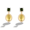 Thumbnail Image 1 of Limor Mindful Jewellery Elements Earth Lemon Quartz and Green Tourmaline Earrings in Sterling Silver with 24K Gold Plate